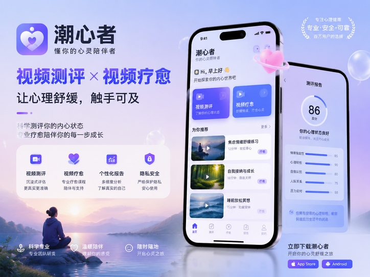 潮心者 App 展示